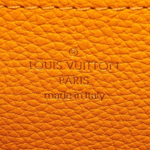 Louis Vuitton Sunbeam Yellow Calfskin Leather LV Pont 9 Soft PM Bag - Picture 4 of 12